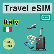 [eSIM] Italy Travel SIM Card