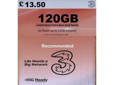 sim card Three uk 3G uk scheda
