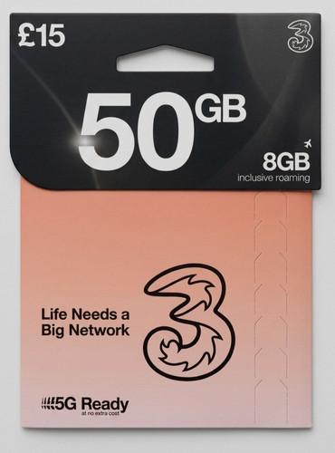 Carta sim three - carta, uk