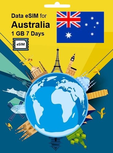 Australia travel sim - australia,