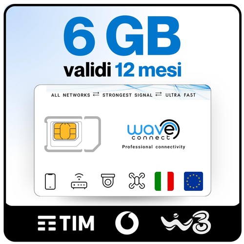 Wave connect sim italia - connect,