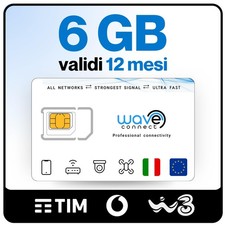 Wave Connect 6 GB 12 Mesi SIM