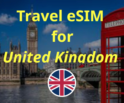 Regno unito travel - esim, |