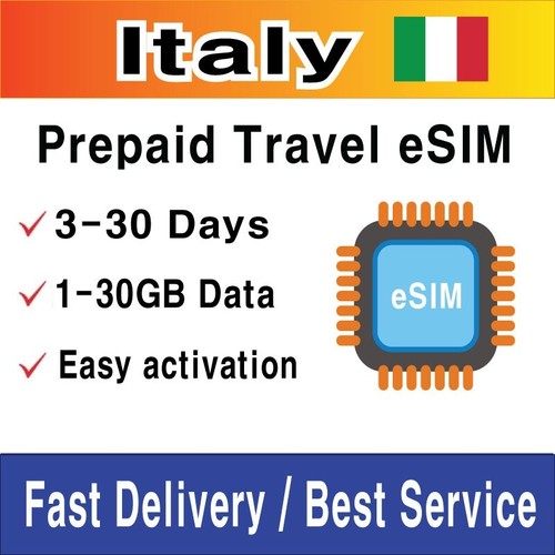 Esim italy travel sim card - card, |